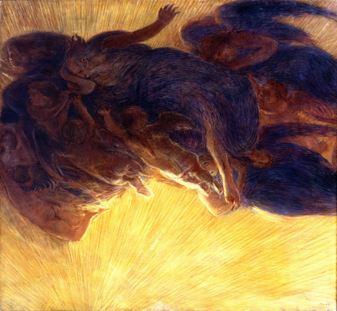 Gaetano Previati, 1852–1920: The Creation of Light, 1913